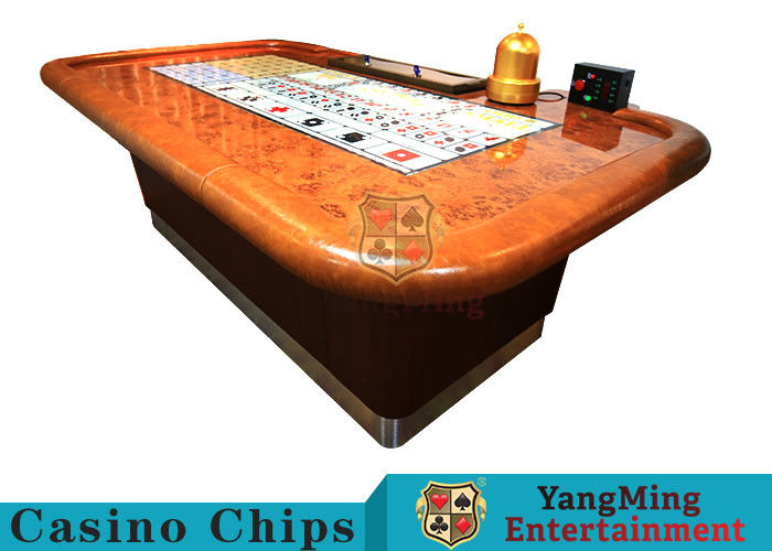 Standard Casino Sic Bo Luxury Casino Craps Poker Table / Electronic