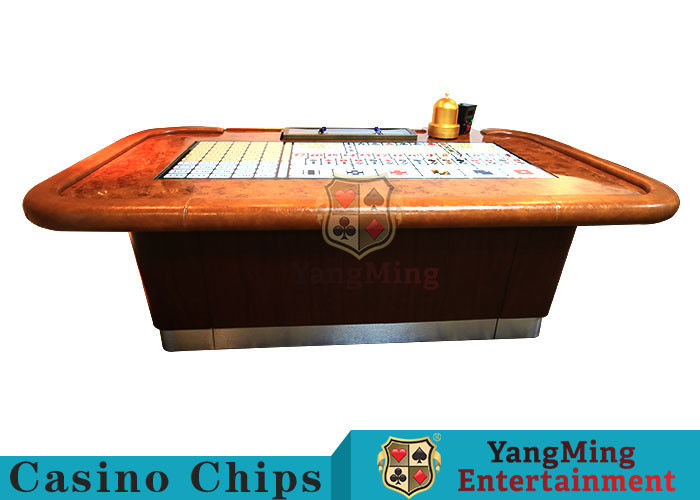 Standard Casino Sic Bo Luxury Casino Craps Poker Table / Electronic