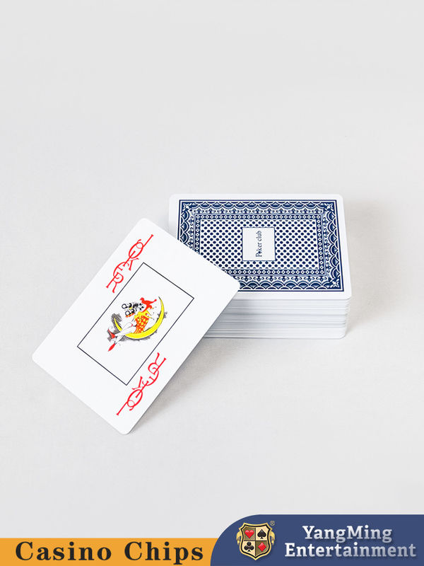 Qualità Texas Club Championship Carte di plastica personalizzate Carte da gioco da tavolo a base di fiori altamente impermeabili fabbrica