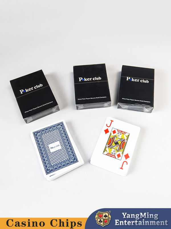 Kualitas Produk Baru Texas Karakter Besar Kartu Plastik Dua Warna Poker Meja Permainan Meja Atas Kartu Main pabrik