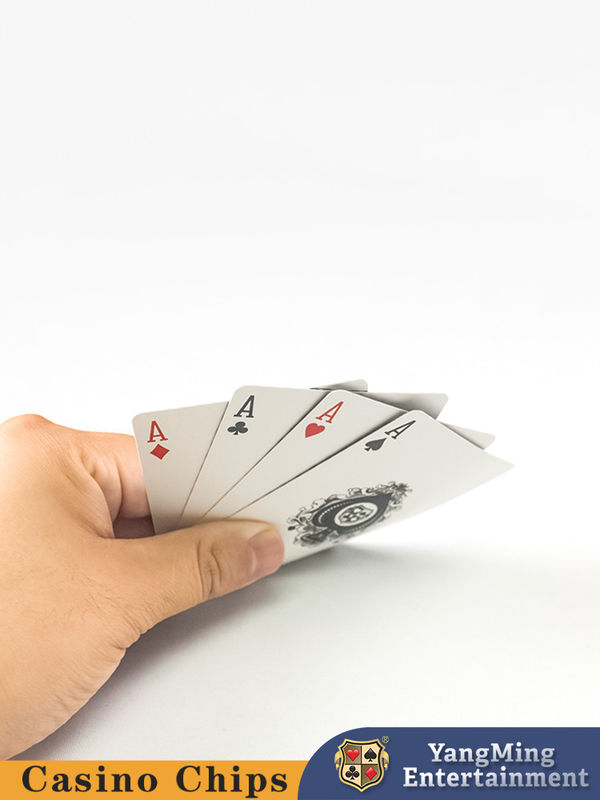 Quality Customized Imported Black Core Playing Cards Baccarat Poker Table Game Playing Cards factory