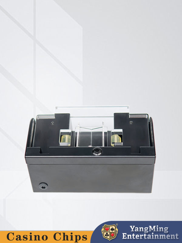 Qualità Lancia Black Stainless Steel Metal Poker Shuffler Baccarat Entretenimento Gioco da tavolo Shuffler fabbrica