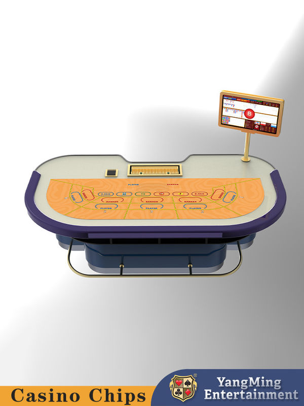 Jakość Nowy produkt Wprowadzenie Deluxe Uaktualniony Customized Bar Protector Stół Baccarat Casino Poker Game Table fabryka