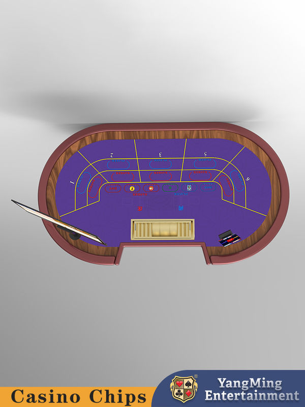 Quality Casino Deluxe Chip Sensor Poker Tables Player Layout Customizable Poker Tables factory