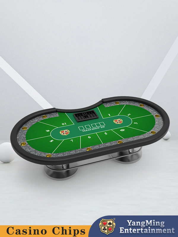 Qualität Kundengebundener Metallscheibe-Texas Poker Casino Table Competitions-Promi Verein weihte Spieltisch ein Fabrik