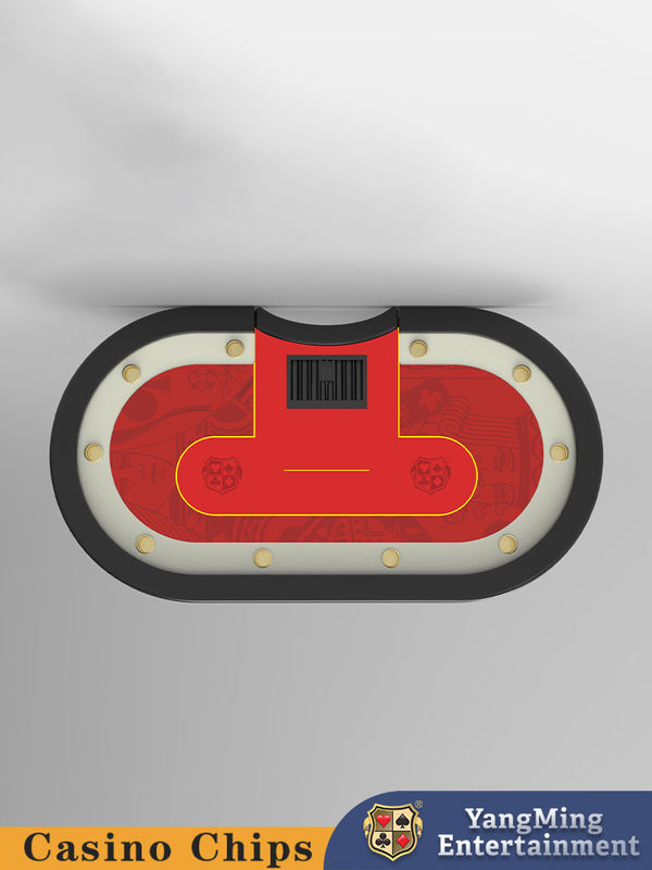 Qualidade Pernas de mesa em forma de H Mesa de poker Texas Hold'em Mesa de casino Mesa de jogos de entretenimento fábrica