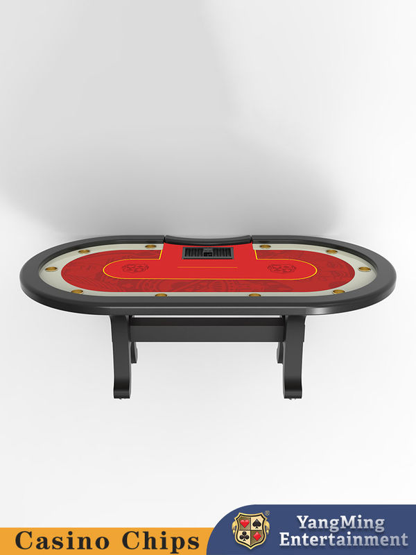 Qualidade Pernas de mesa em forma de H Mesa de poker Texas Hold'em Mesa de casino Mesa de jogos de entretenimento fábrica