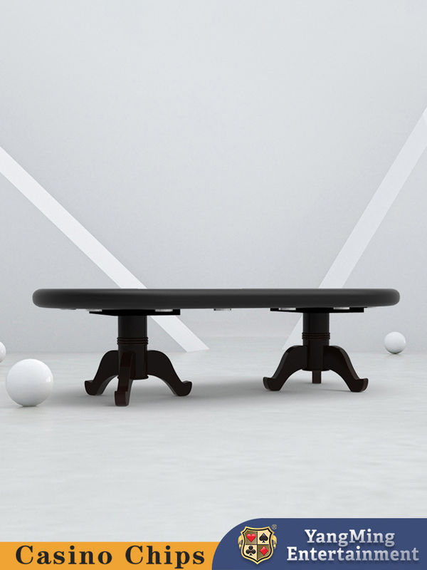 Qualità Colore di legno originale Disegno in legno massello gambe di artigli di tigre personalizzate Texas Hold'em Poker Table Poker Club Gaming Table fabbrica