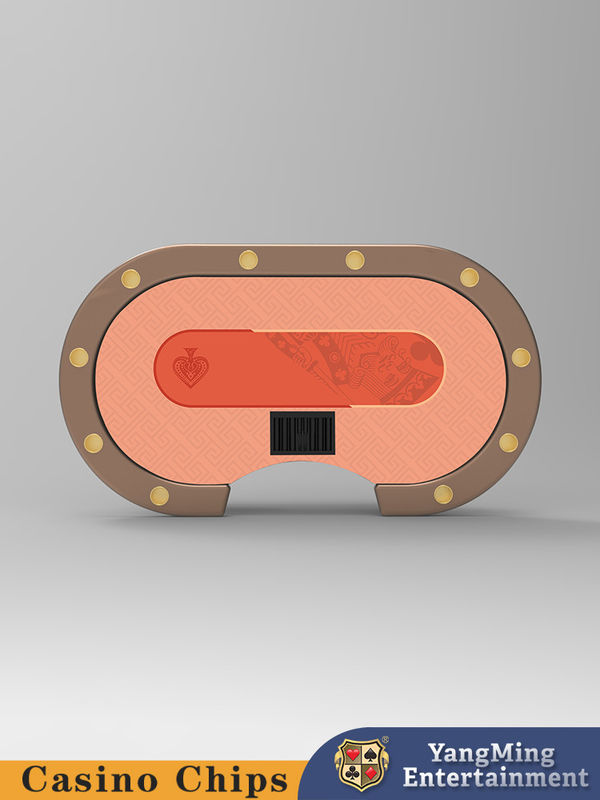 Jakość Wyposażony w 10 graczy owalny stolik Texas Hold'em dla klubów kasynowych fabryka