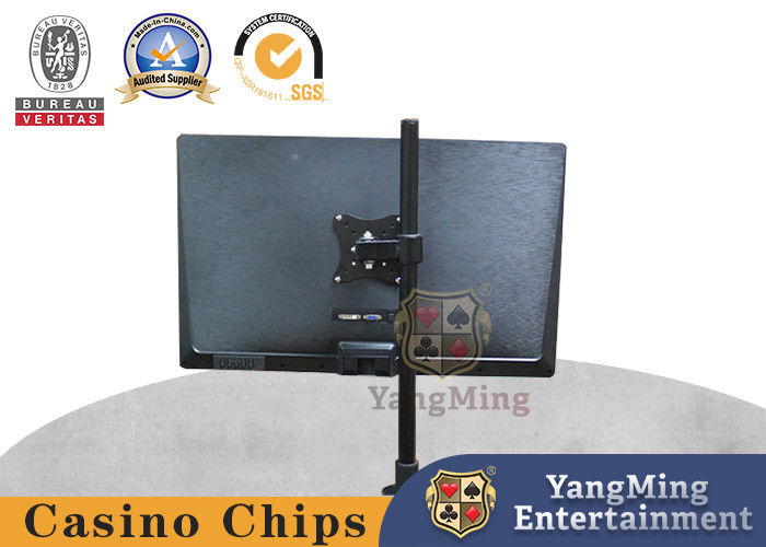 Quality Black Adjustable Rotating Display Bracket Set For Playing Cards Poker Games Casino Table factory