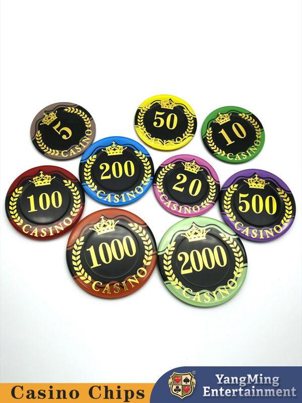 Qualität Fabrikprofi Neues Gefühl 14g Zweifarbiger Aufkleber Monte Carlo Poker Chips Fabrik