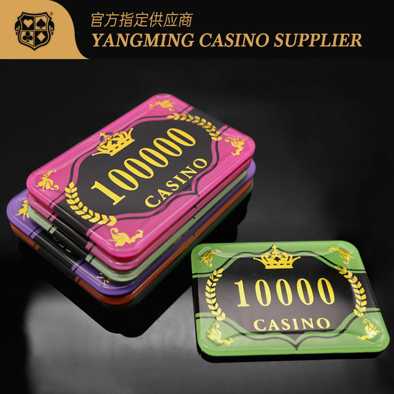 Quality Stock Available Wheat Crown Stamping Acrylic Chips Casino Club Entertainment Game Chips Wheat Crown Stamping Acrylic Chips Casino Club Entertainment Game Chips factory
