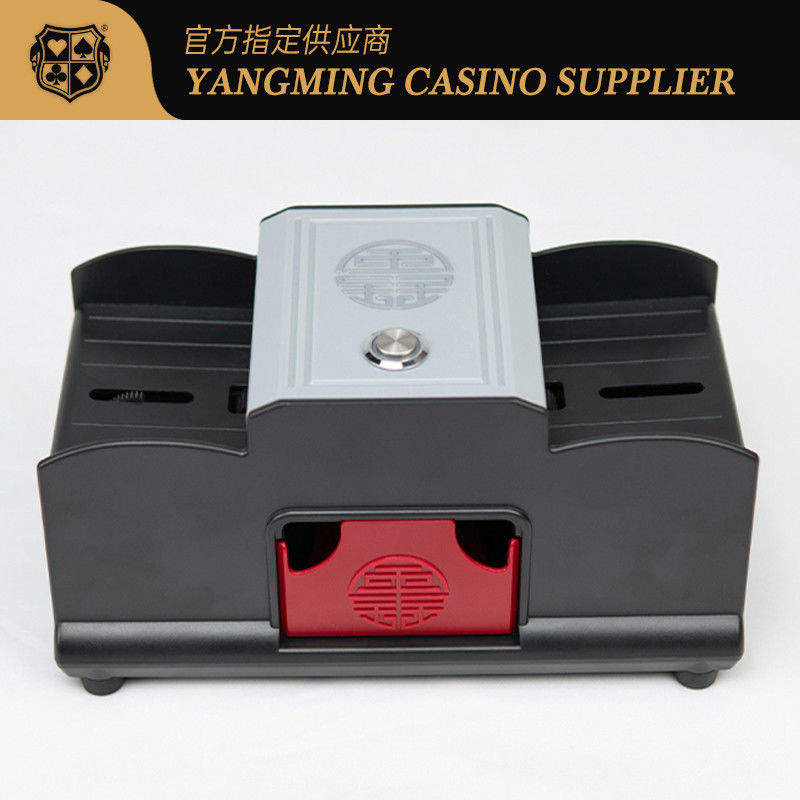 Quality Newly Launched 2 Deck Automatic Poker Shuffling Machine Casino Baccarat Recreational Poker Shuffling Machine factory