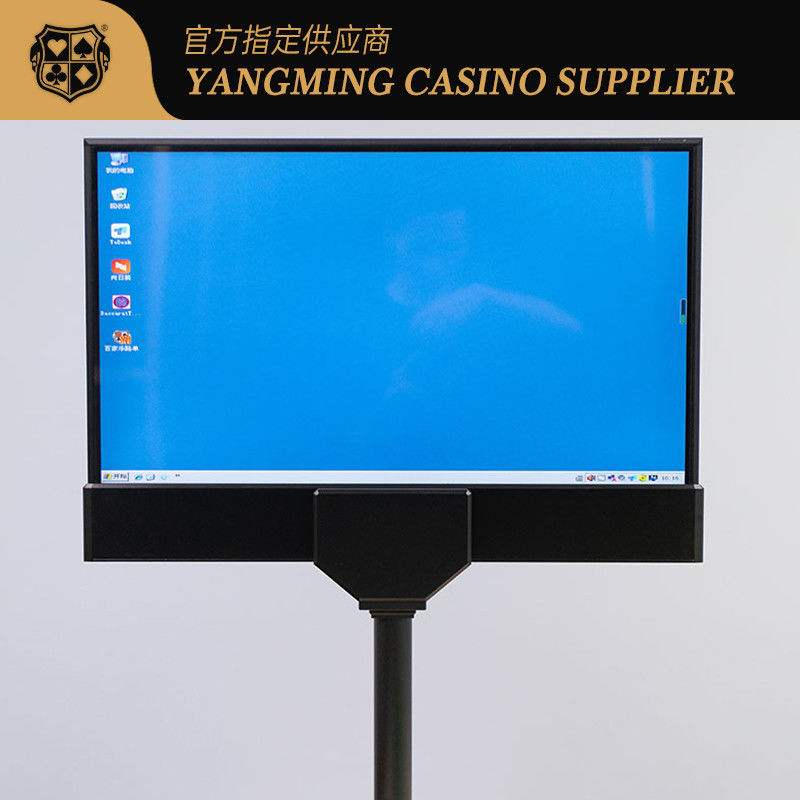 Quality Factory Stock 27 Inch Gold Slim Double Sided Display Baccarat Dragon Tiger Poker Table Display factory
