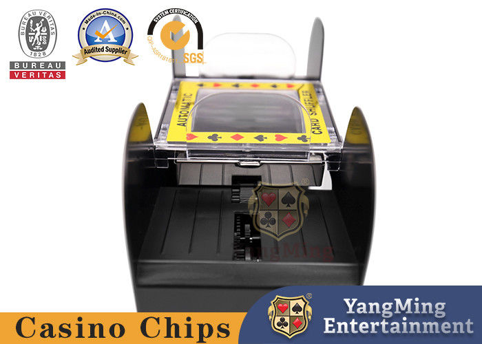 Qualità Texas Hold di lusso loro alimentazione a batteria della piattaforma dello Shuffler 1-2 della carta da gioco di 88*63mm fabbrica