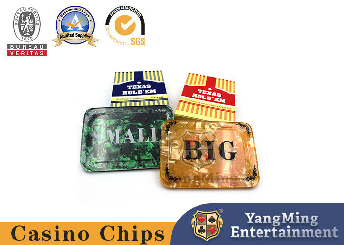 Jakość Texas Holdem Zestaw 3 przycisków Small Blind, Big Blind i Dealer Poker do gier stołowych w kasynie fabryka