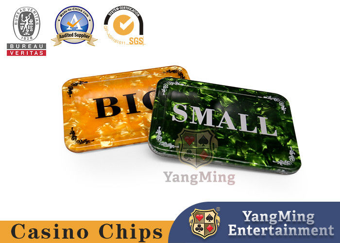 Jakość Texas Holdem Zestaw 3 przycisków Small Blind, Big Blind i Dealer Poker do gier stołowych w kasynie fabryka