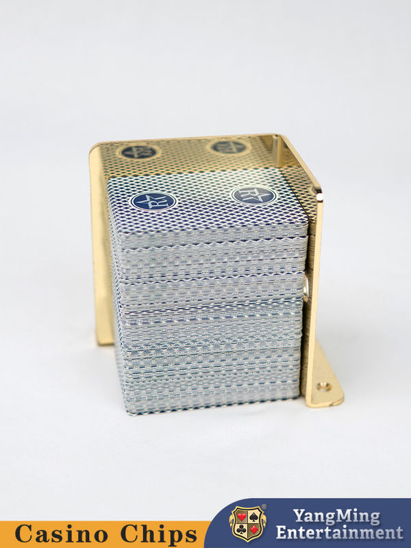 গুণ নতুন পণ্য বিক্রয়ের জন্য পোকার বর্জ্য কার্ড বক্স ব্ল্যাক জ্যাক Baccarat জুয়া পোকার টেবিল বাতিল বক্স কারখানা