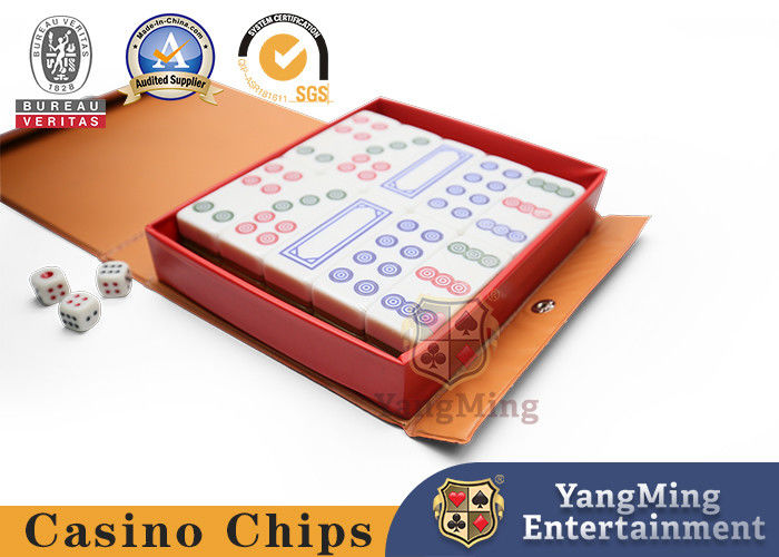 品質 国際ギャンブルテーブル パイジュー20号 耐磨性 メラミンのドミノ パイゴウ 工場