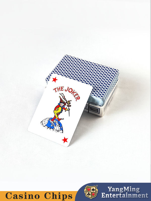 Qualità Vendita diretta di fabbrica 280g Domestico Blu Core 555 Back Pattern Poker Card Rosso E Blu Bicolore Independent Packaging Spot Wholesale fabbrica