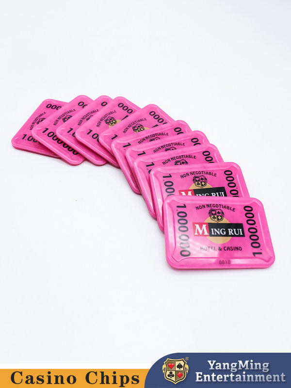 Quality Newest Products Shell Pattern Acrylic RFID Chips Intelligent Identification Chip Poker Table Game factory