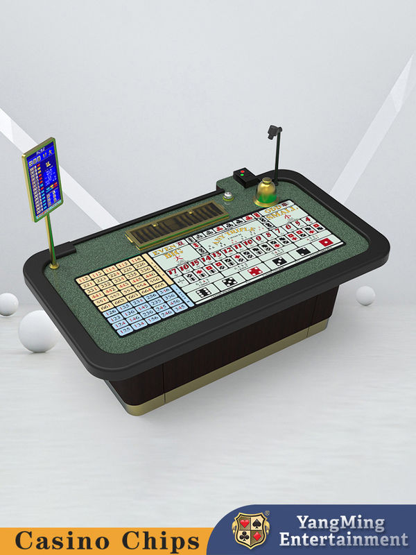 Qualità Macao Standard Casino Sic Bo Luxury Casino Poker Table Tavolo di poker elettronico per il Casino Club fabbrica