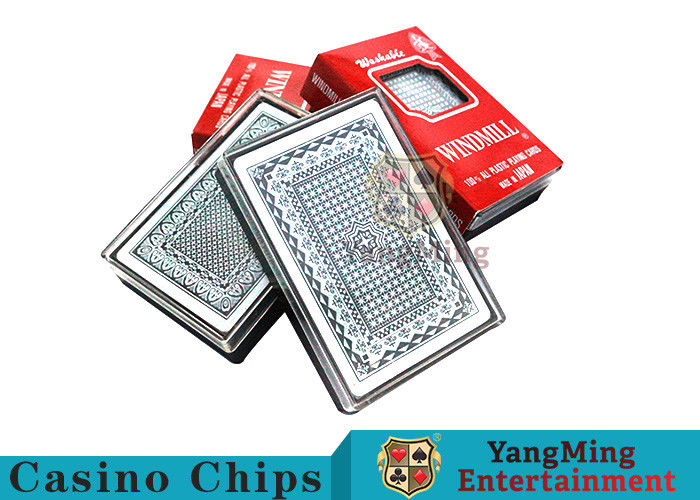 Qualità 100% di plastica Texas Holdem Poker carte da gioco Giappone importazione per i giochi di gioco del casinò fabbrica