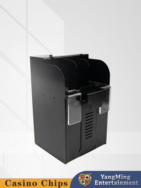 Qualidade Stock 8 Deck Black Metal Poker Shuffler Casino Baccarat Poker Jogo de Mesa Shuffler fábrica