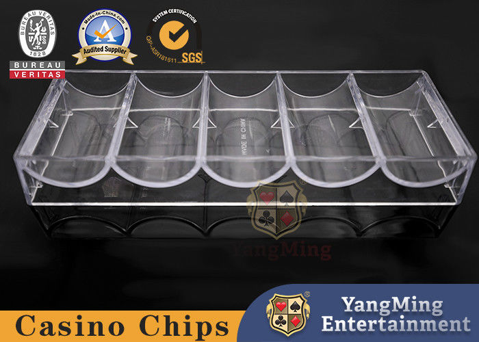 Качество Фабрика полностью прозрачная прозрачная акриловая алюминиевая коробка с чипами для покера фабрика