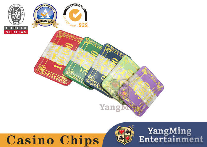 Kualitas 760 Pcs Texas Hold 'Em Permainan Inti Mata Uang Chip Anti-Pemalsuan American ABS Clay Poker Fancy Chip Set Tempat Pabrik pabrik