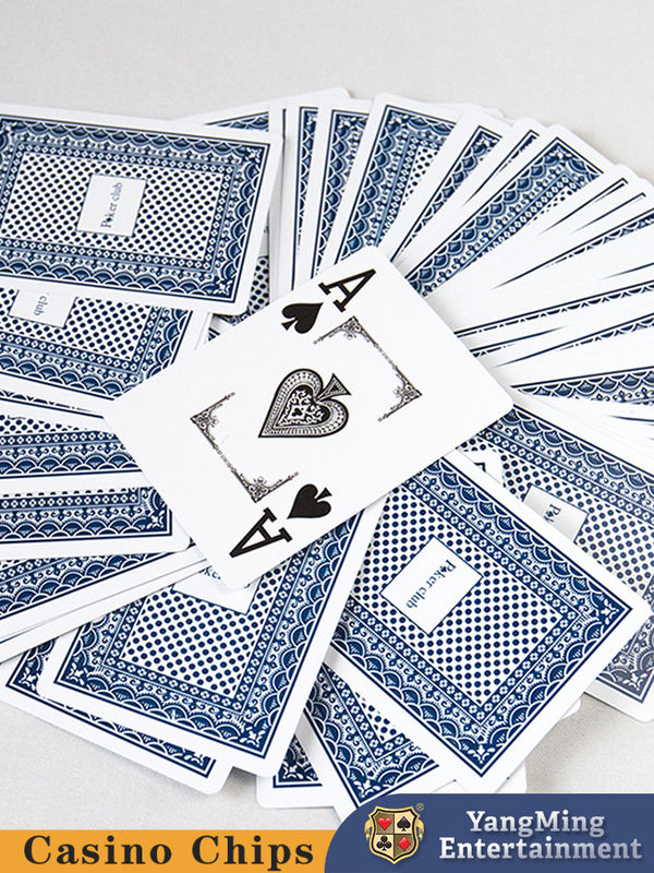 Qualità PVC carta da gioco in plastica grande stampato 33 carte scatola nera per Texas Hold'Em gioco fabbrica