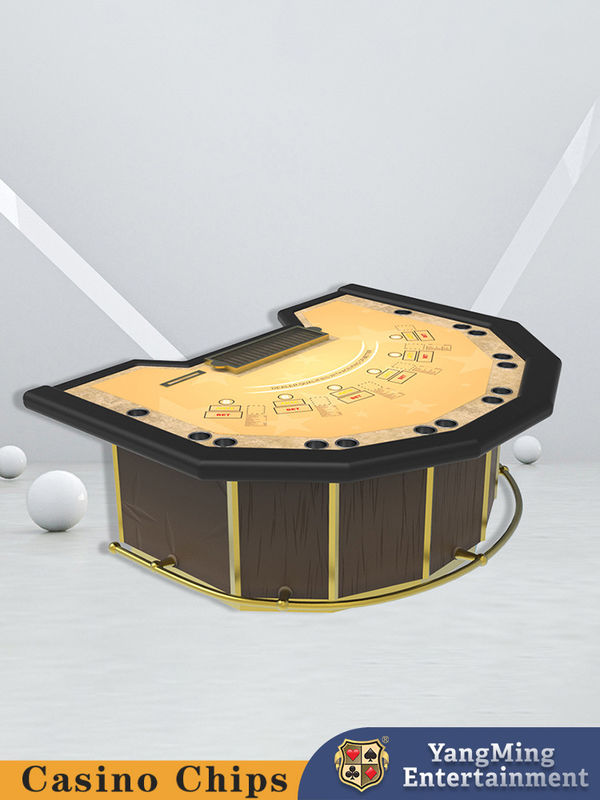 Jakość Nowy wydanie 7 Strony Strażnicy Blackjack Stolik Rekreacja i rekreacja Klub Poker Game Table fabryka