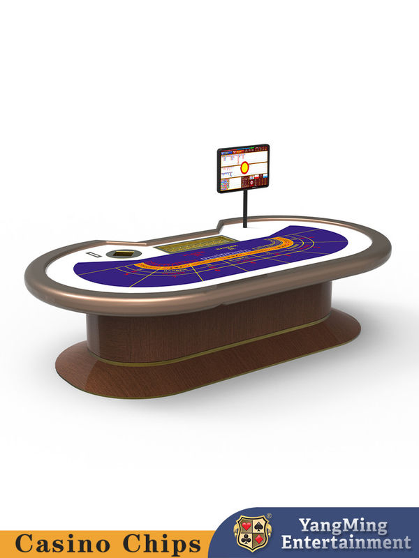 Jakość Specjalnie zaprojektowany stolik do gry w bakarat Kasyno Rozrywka Casual Poker Game Table fabryka