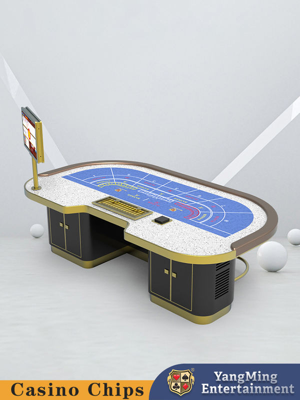 Jakość Deluxe Edition Bar Protector Poker Chip Table Game Texas Baccarat Casino Poker Table fabryka