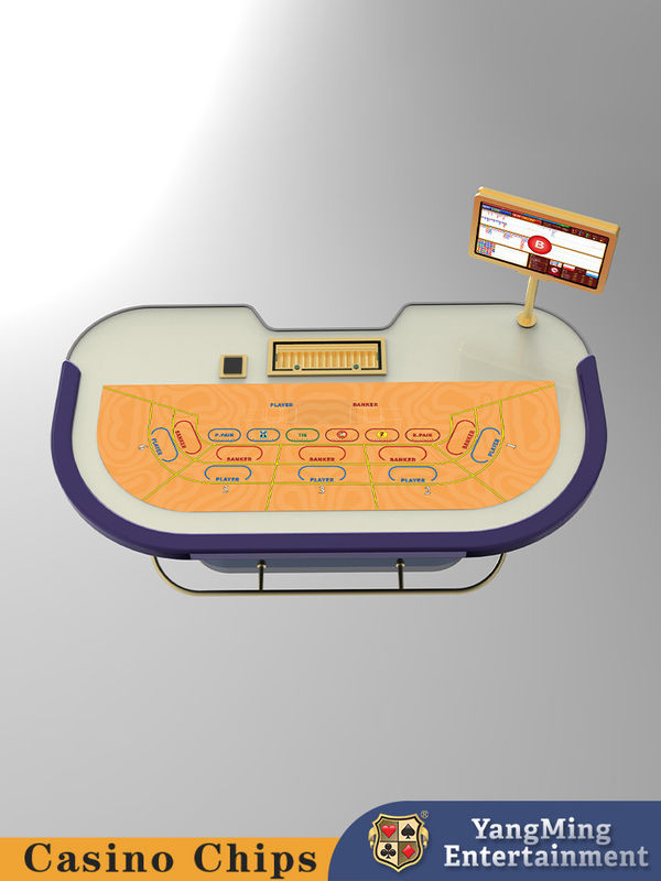 Quality Casino Standard Customized Bar Protector Gaming Table Parlor Texas Hold'em Gaming Table factory
