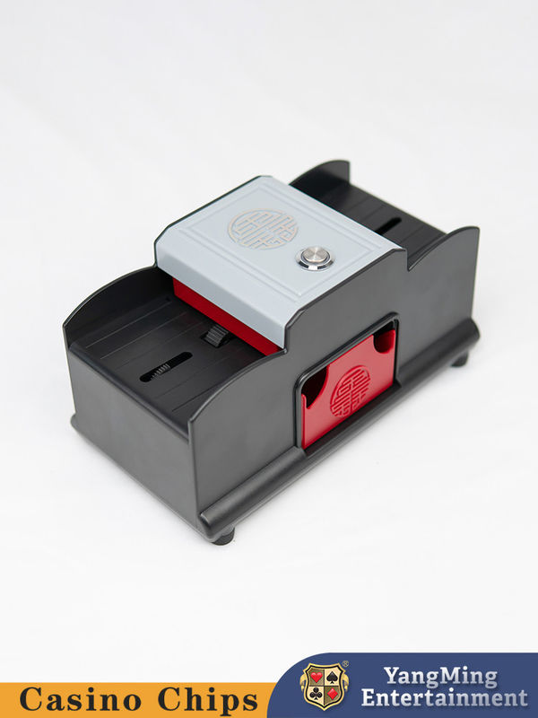 Qualità Nuovo lancio 2 Deck Automatic Poker Shuffler Texas Baccarat Casino Poker Game Shuffler fabbrica