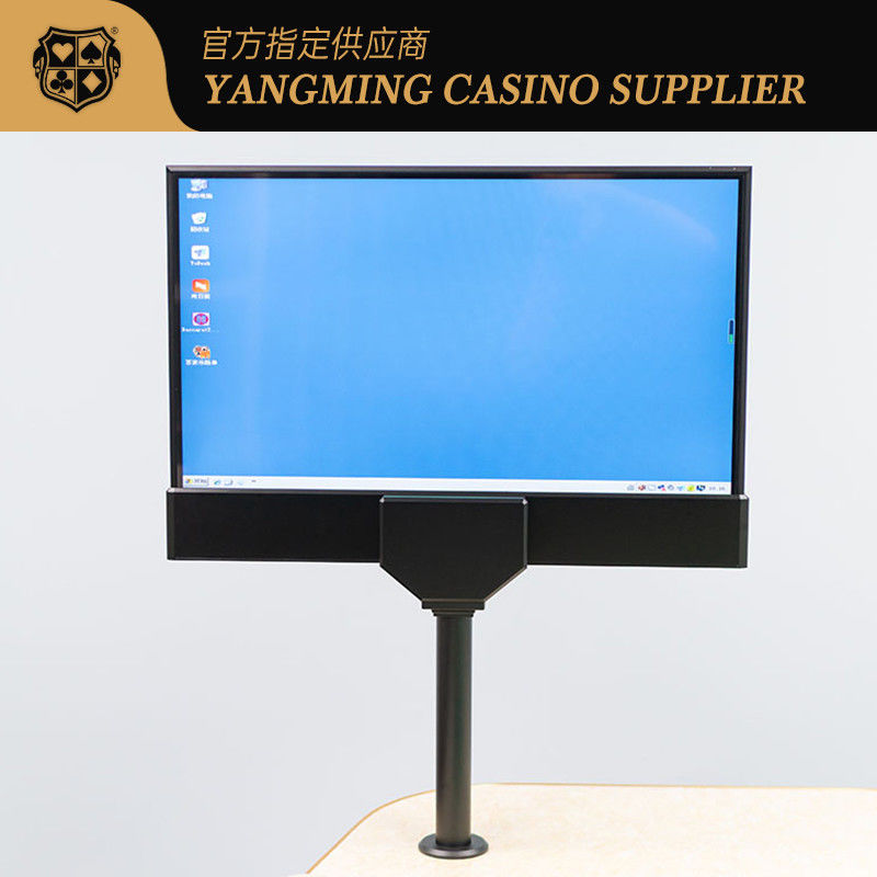 Quality 27'' Black Double Sided Monitor Poker Table Baccarat Prize System Ultra-Thin Display Screen Monitor factory