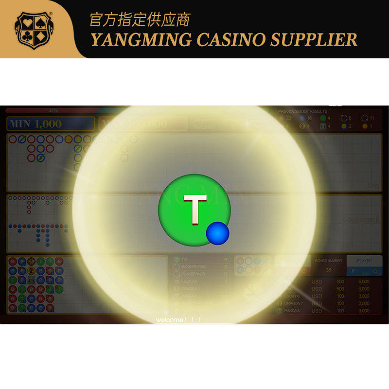 Chất lượng Casino Poker Table Live Baccarat Lucky Six Hệ thống Phần mềm tùy chỉnh nhà máy