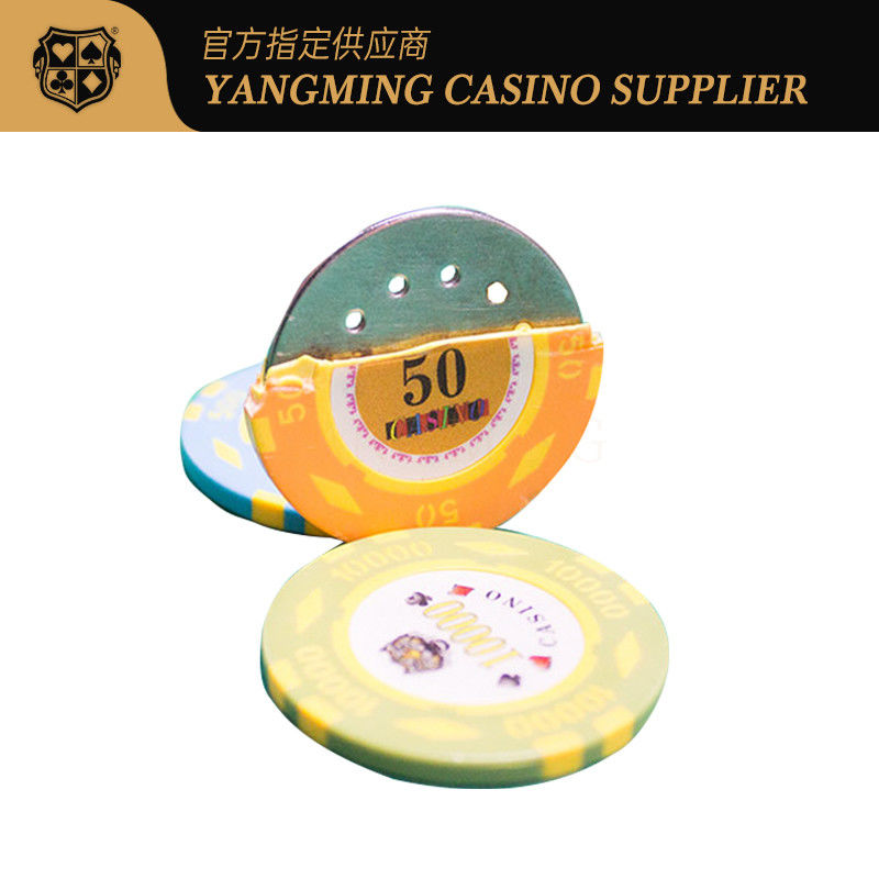 Qualité 600 pièces Texas Clay Patch Chip Set Texas Casino Jeu de poker Table de jeu de jetons usine