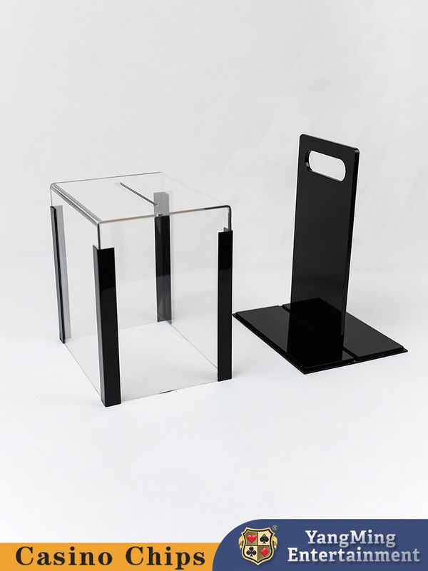 품질 투명 텍사스 클레이 포커 칩 동전 운반 케이스 카지노 포커 게임 카운터 칩 케이스 공장