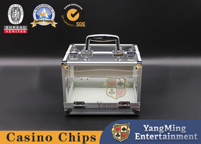 품질 공장 주식 알루미늄 600 야드 잠금 칩 케이스 바카라 텍사스 카지노 포커 게임 칩 케이스 공장