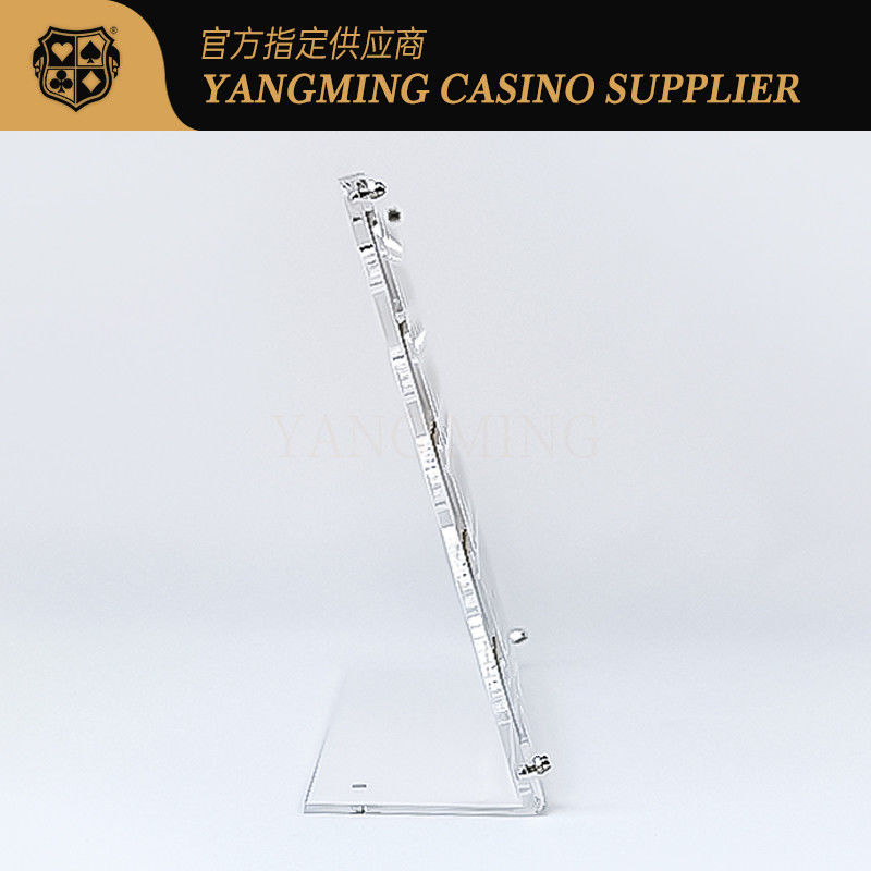 Ποιότητα 30pcs 40mm Ακρυλικό ράφι για το καζίνο Custom Roulette Τραπέζι Τσιπ Εμφάνιση εργοστάσιο