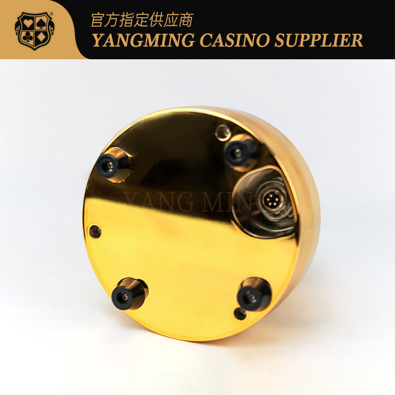 गुणवत्ता डीलक्स गोल्ड इलेक्ट्रिक पोकर पासा कप सेट पोकर टेबल गेम टेबल टॉप पासा कप सेट कारखाना