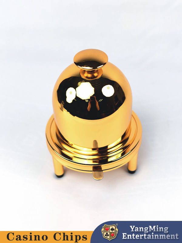 الجودة كازينو حجم لعبة الطاولة كأس النرد الذهبية المعدن الزجاج غطاء التصميم يدويا مصنع