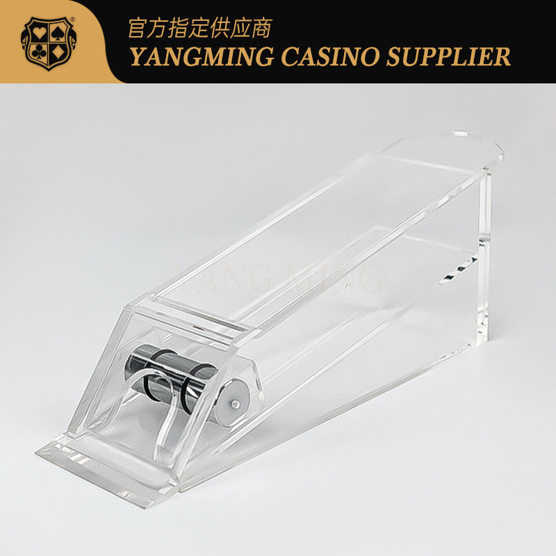 Qualité Chaussures professionnelles de 8 étages transparentes de grand concessionnaire chaussures acryliques de concessionnaire de poker pour le jeu usine