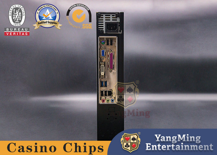 Jakość Oryginalna konfiguracja na zamówienie Mini Drukowane Aluminiowe Stopy Komputer Gospodarz Kasyno Baccarat Karty System Oprogramowanie wyświetlanie fabryka