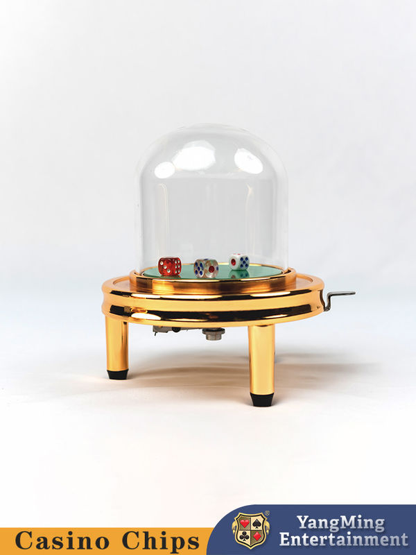Jakość Nowe wydanie Kasyno Plastikowe złoto ręczne Puchary kostki do gier stołowych w kasynie Poker fabryka