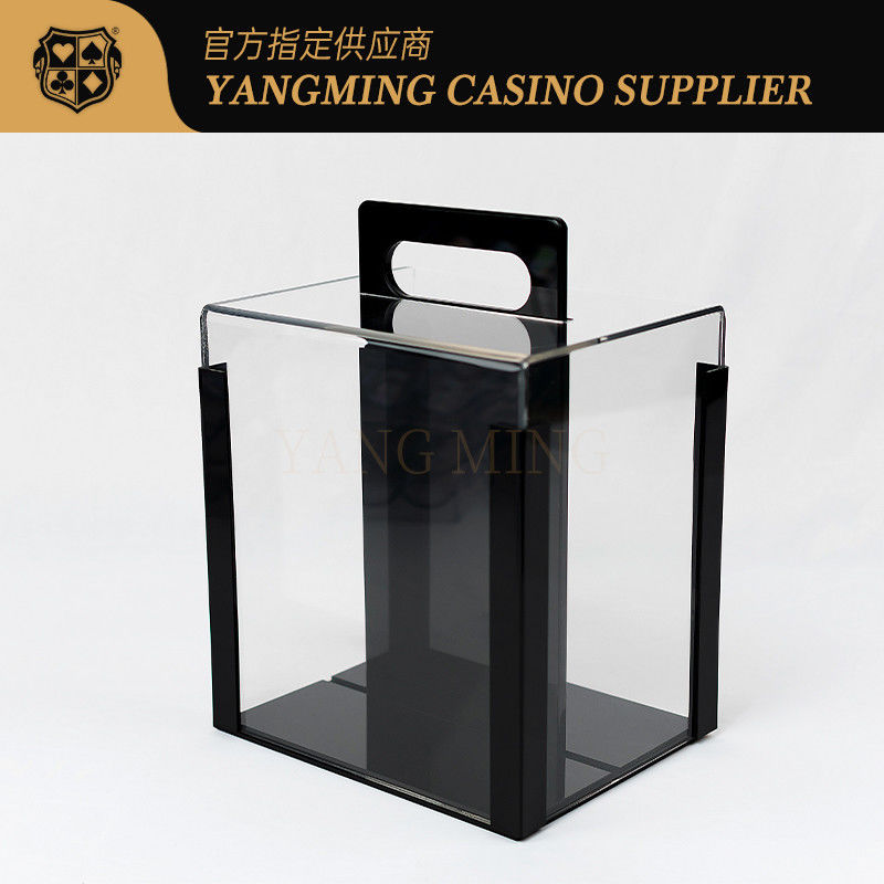 Quality Newly Upgraded Acrylic 1000 Yard Chip Case for Baccarat Casino Club Poker Games factory