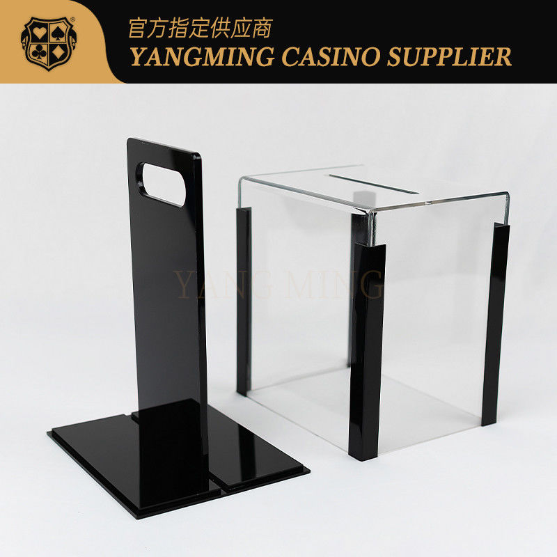 الجودة قمار البوكر أساسيات 1000 ياردة صندوق رقائق أكريليك للباكارات وألعاب الكازينو الأخرى مصنع