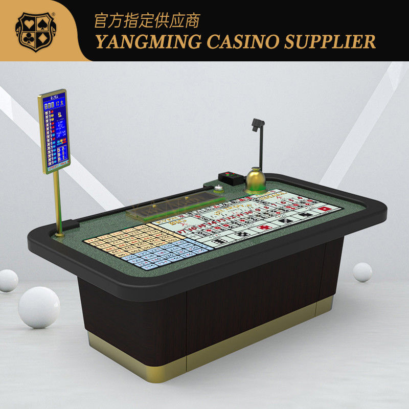 Qualität Hochwertige angepasste elektrische Sic Bo Tisch Casino Club Poker Spiele Sic Bo Tisch Fabrik